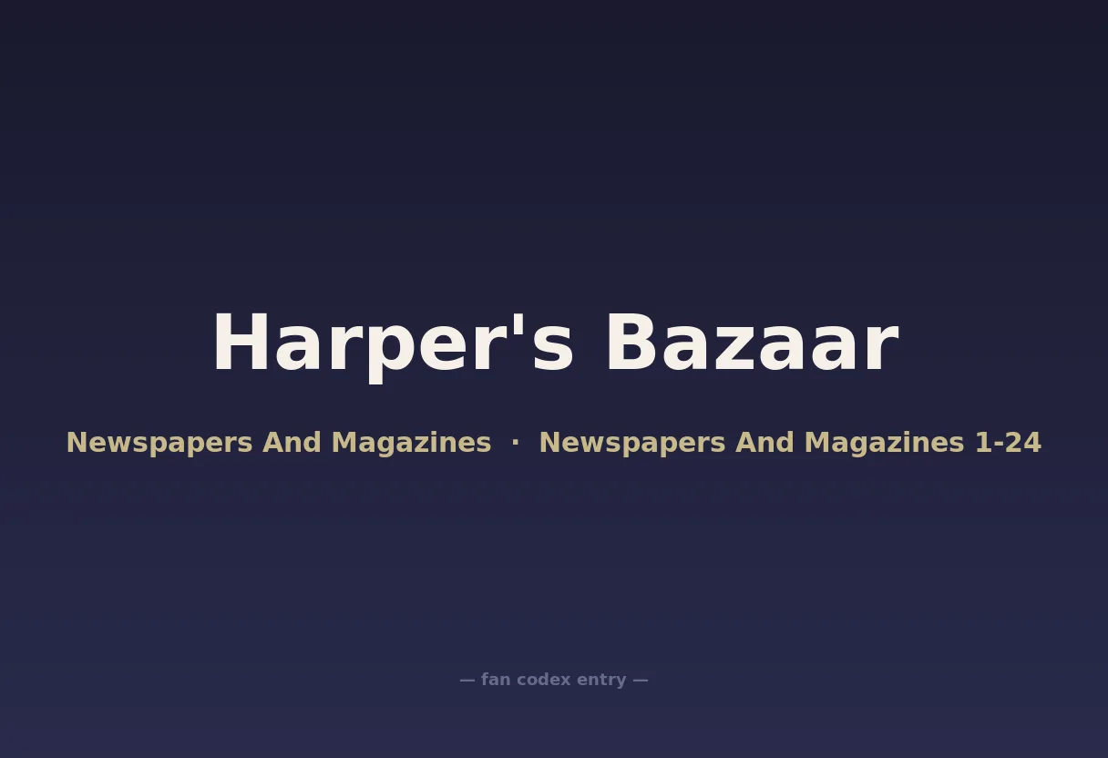 Harper's Bazaar
