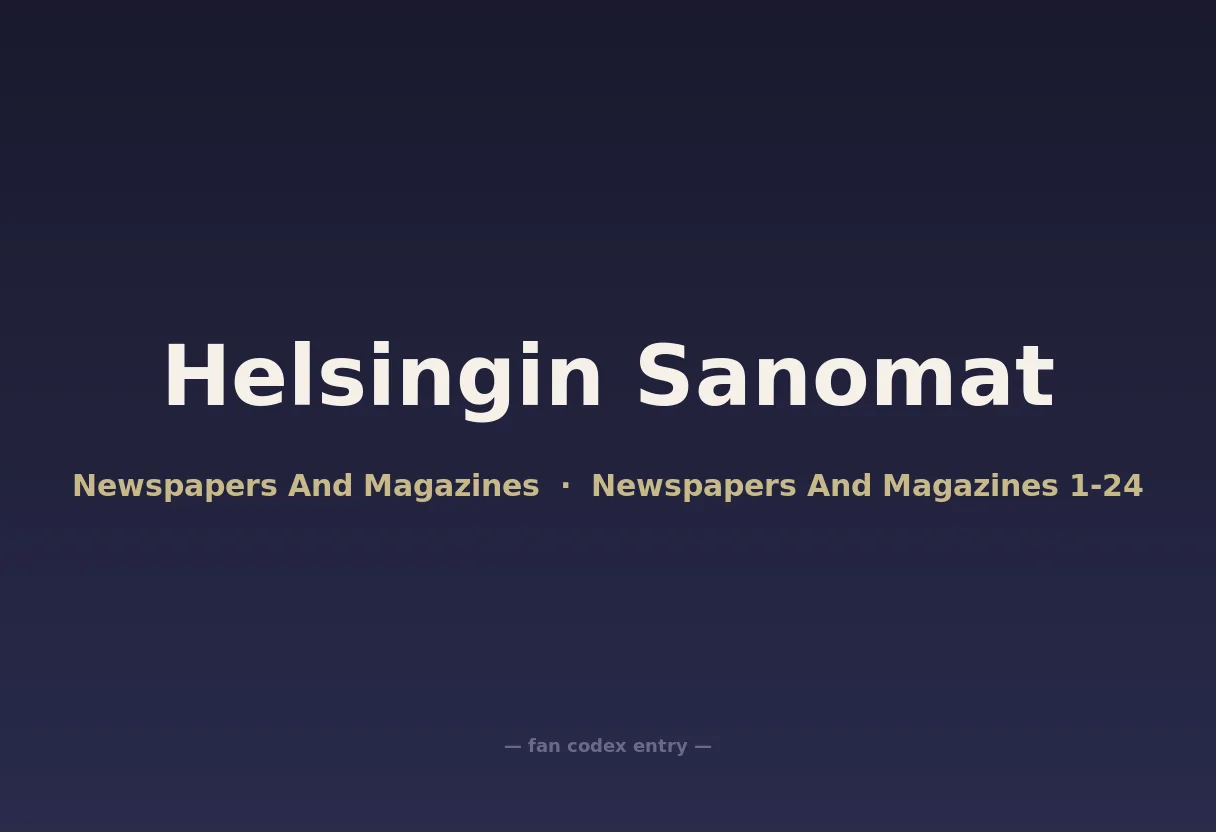 Helsingin Sanomat